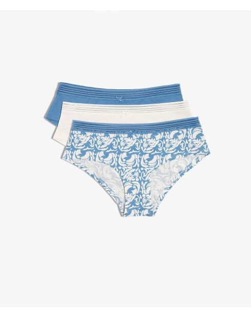 Set van 3 veelkleurige Jackie Lace shorties
