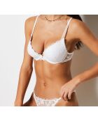 Eblouie ecru push-up bh met beugel