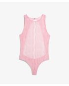Aria romper zonder beugel uit één stuk, poederroze