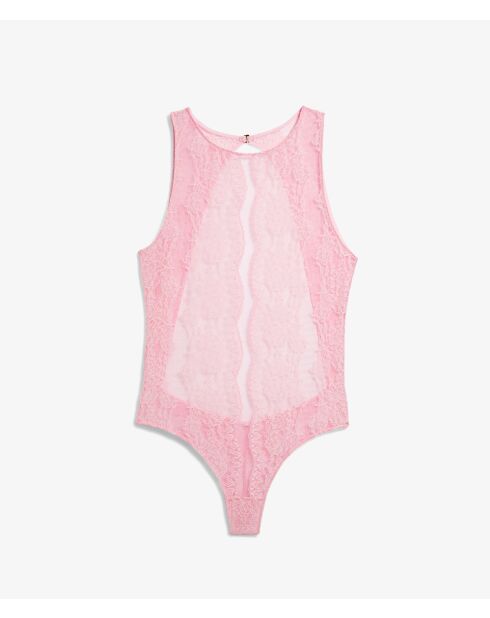 Aria romper zonder beugel uit één stuk, poederroze