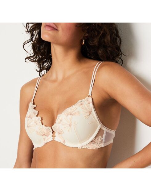 Push-up bh met beugel Palmes Perle