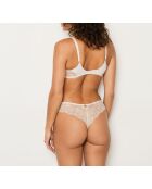 Idylle ecru tanga