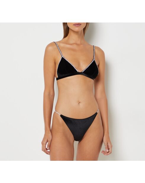 Sujetador negro sin aros Malicieuse