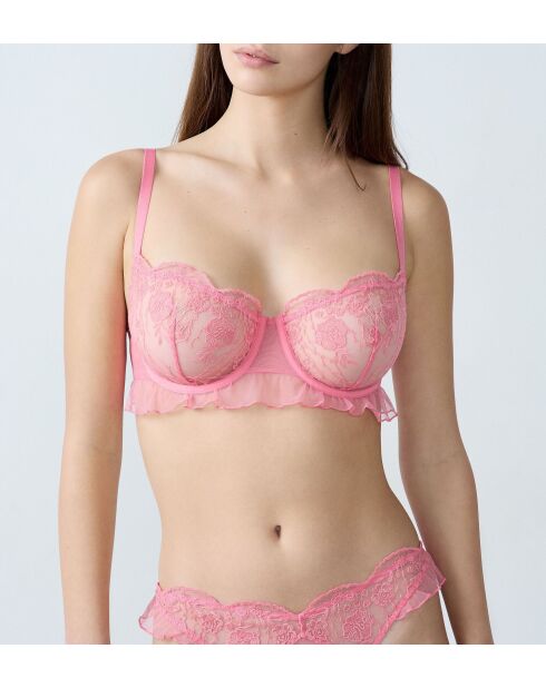 Bügel-BH Nr. 9 Coral poetry
