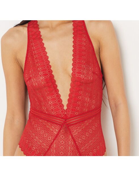 Body intero senza cornici Incisione rossa