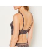 Reggiseno con ferretto grigio Poetic