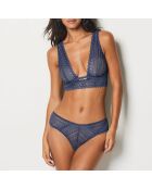 Intrepid blauwe korte broek