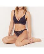 Cosy Wireless Push-up-BH ohne Kabel, Blaubeerfarben