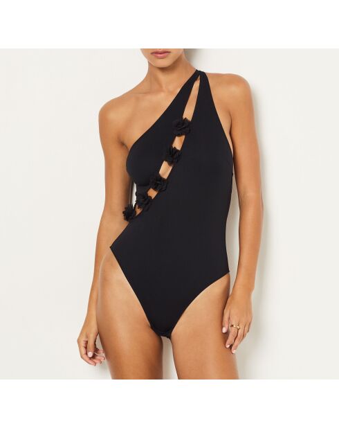 Einteiliger Body ohne Bügel in Sulfurose-Schwarz