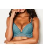 Crush groene push-up bh met beugel