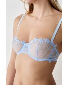 BH met beugel n° 9 Paquerette blauw