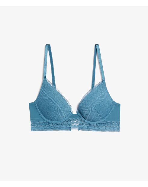 Crush groene push-up bh met beugel