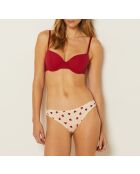 Set van 4 rode Selma Red slipjes