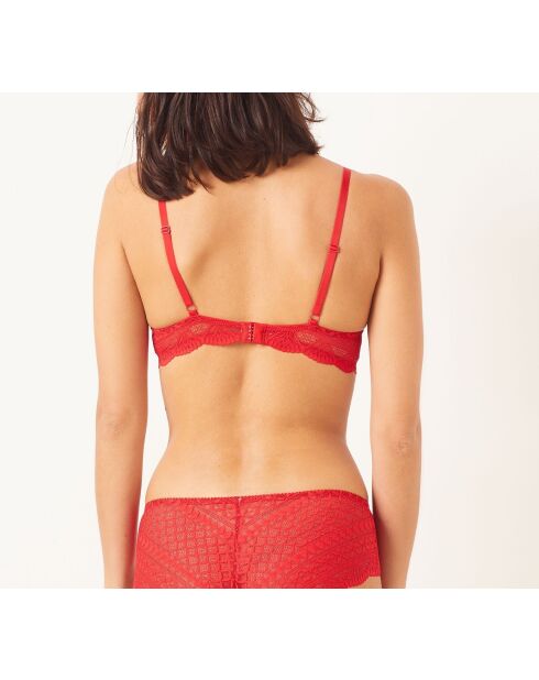 Roter Idole Push-up-BH mit Bügel Nr. 2