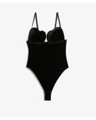 Body intero nero senza ferretto Passionee