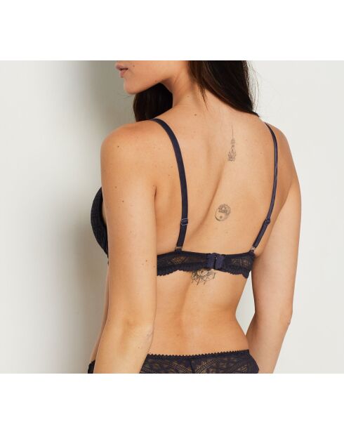 Idole antracietkleurige push-up bh met beugel nr. 2