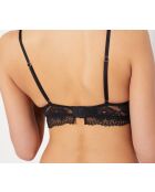 No.2 Cosy Wireless schwarzer Push-up-BH ohne Bügel