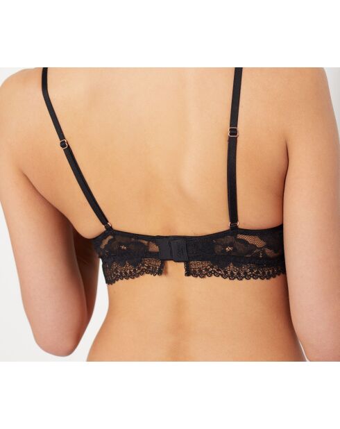 No.2 Cosy Wireless schwarzer Push-up-BH ohne Bügel