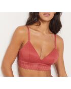 Reggiseno senza ferretto con incisione in terracotta