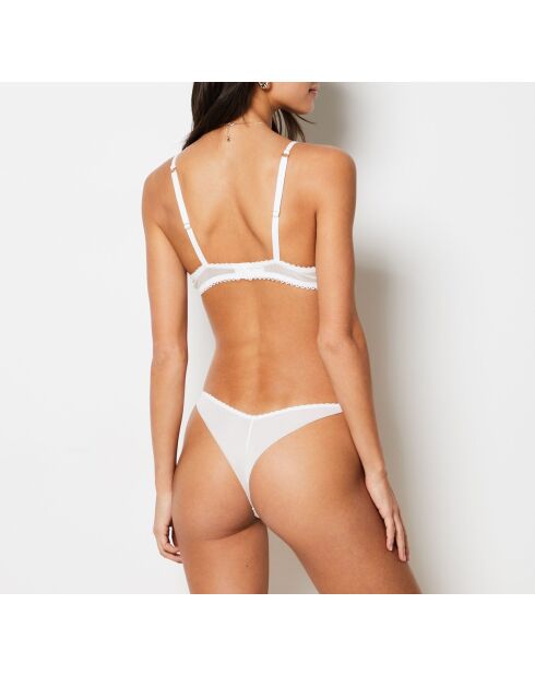 Eblouie ecru push-up bh met beugel