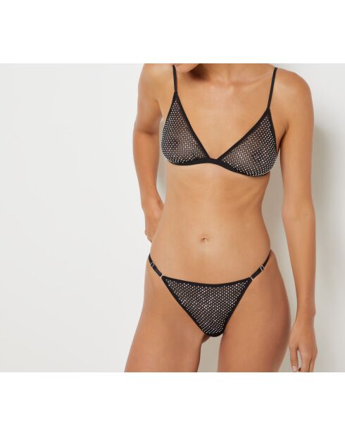 Divine zwarte string