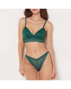 Tanga Gravur tannengrün