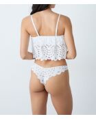 Evasion ecrufarbener BH ohne Bügel