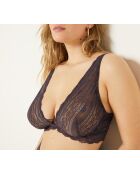 Kunstzinnige beugelbeha nr. 7 met blauwe bessen