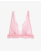 Puderrosa BH ohne Bügel Aria