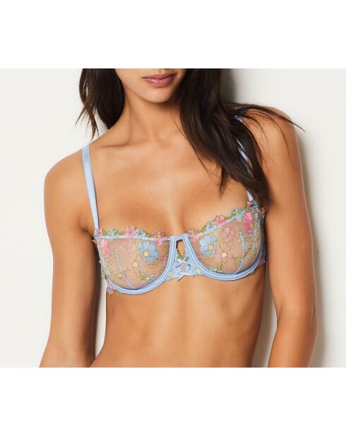 Prachtige laguneblauwe bh met beugel nr. 9