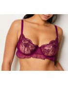 Sujetador con aros n°9 Poesie cassis