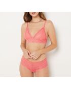 BH ohne Bügel mit abnehmbarem Polster Nr. 8 Idole Rose Bonbon