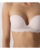 Idole poederroze push-up bh met beugel