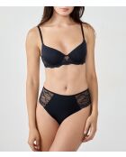 Pure Delicate schwarzes Höschen