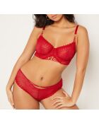 Intens rode bh met beugel nr. 9