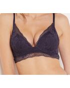 Cosy Wireless Push-up-BH ohne Kabel, Blaubeerfarben