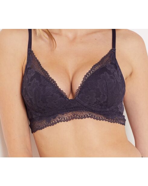 Cosy Wireless Push-up-BH ohne Kabel, Blaubeerfarben