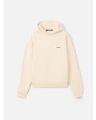Beige hoodie van grosgrain