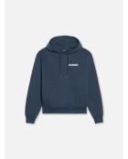 Felpa classica blu scuro