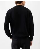 La felpa nera in gros-grain