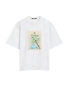 T-shirt marino Arty carte postale