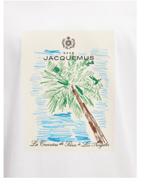 T-shirt marino Arty carte postale