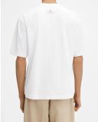 T-shirt marino Arty carte postale