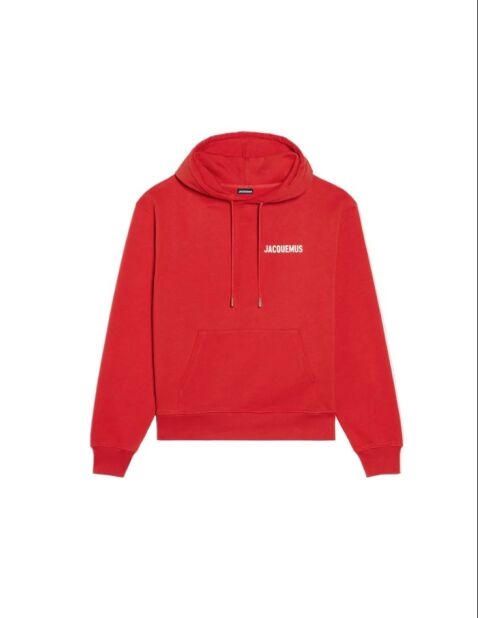 Klassischer roter Hoodie