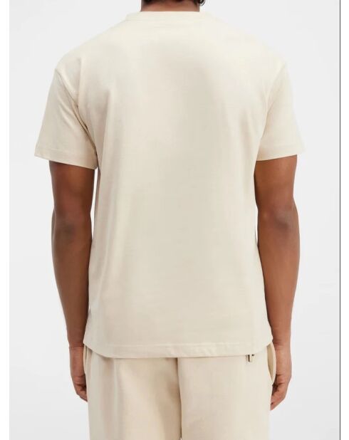 T-shirt classique beige