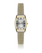 Montre femme en acier doré/argenté