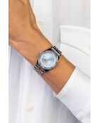 Orologio da donna in acciaio argento/oro