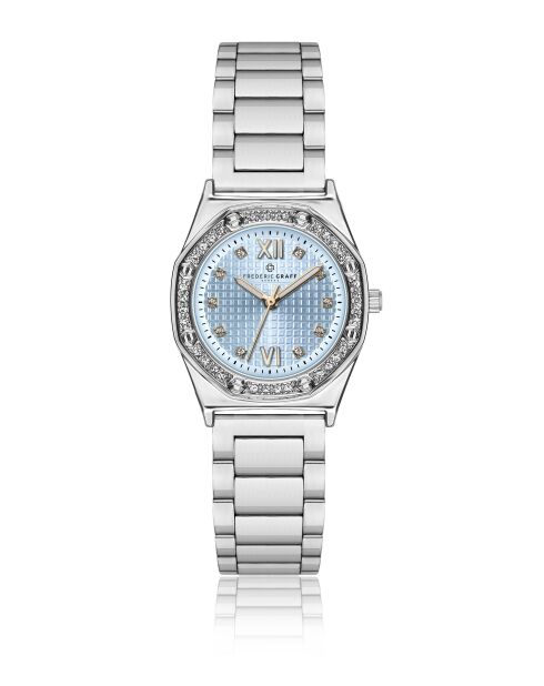 Reloj de mujer en acero plateado