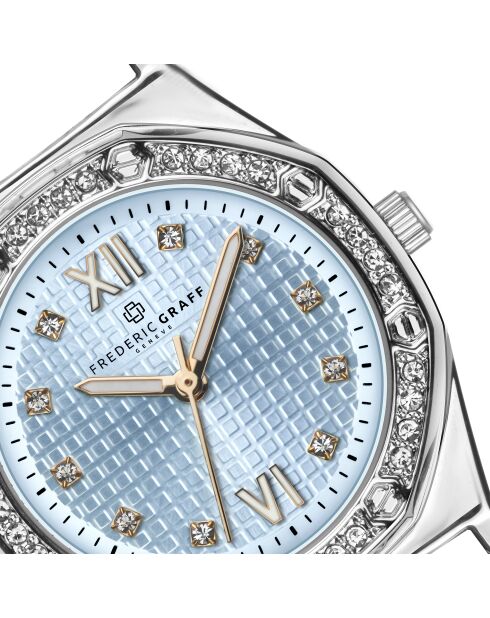 Reloj de mujer en acero plateado