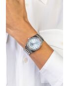 Orologio da donna in acciaio argentato